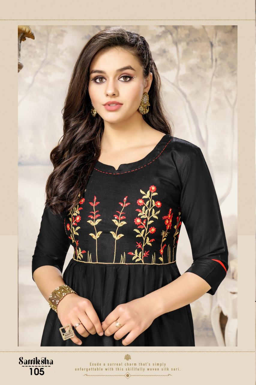 Samiksha By Hirwa Designer Kurti Catalog 